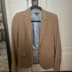 J.crew camel blazer size 0